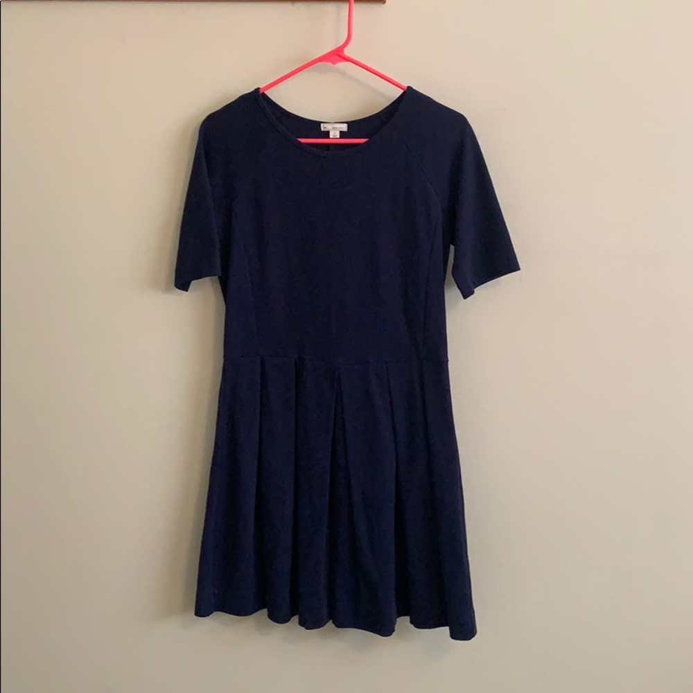 Navy blue dress